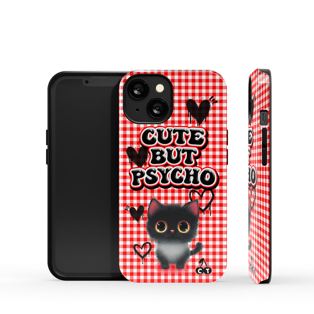 Cute But Psycho Cat Phone Case