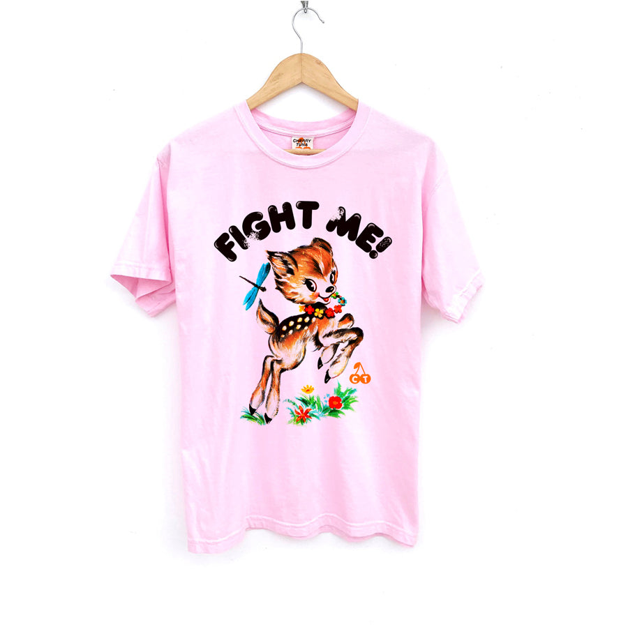 Fight Me Oversized Tee